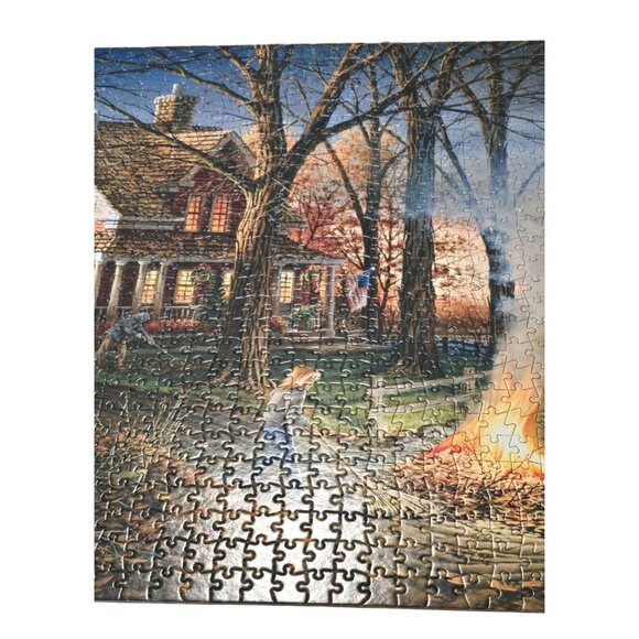 Terry Redlin "Autumn Evening" 1000 Piece Buffalo Games Puzzle Complete - Picture 4 of 14
